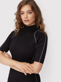 4F Kleid Für Den Alltag H4Z22-SUDD010 Schwarz Slim Fit -Angebote Modig Welt Store 4f kleid fur den alltag h4z22 sudd010 schwarz slim fit 3