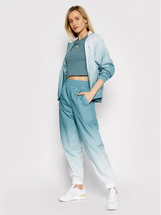 ADIDAS Jogginghose Adicolor 3D Trefoil GN2850 Grün Loose Fit 4 ADIDAS Jogginghose Adicolor 3D Trefoil GN2850 Grün Loose Fit – Bild 2