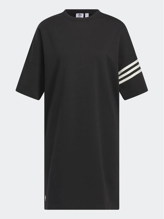 ADIDAS Kleid Für Den Alltag Adicolor Neuclassics IB7309 Schwarz Loose Fit – Bild 6