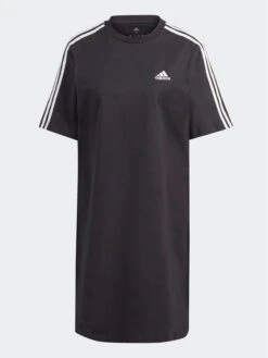ADIDAS Kleid Für Den Alltag Essentials 3-Stripes Single Jersey Boyfriend Tee Dress HR4923 Schwarz Loose Fit -Angebote Modig Welt Store adidas kleid fur den alltag essentials 3 stripes single jersey boyfriend tee dress hr4923 schwarz loose fit 5
