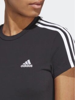 ADIDAS Kleid Für Den Alltag Essentials 3-Stripes Tee Dress IC8785 Schwarz Fitted Fit -Angebote Modig Welt Store adidas kleid fur den alltag essentials 3 stripes tee dress ic8785 schwarz fitted fit 4