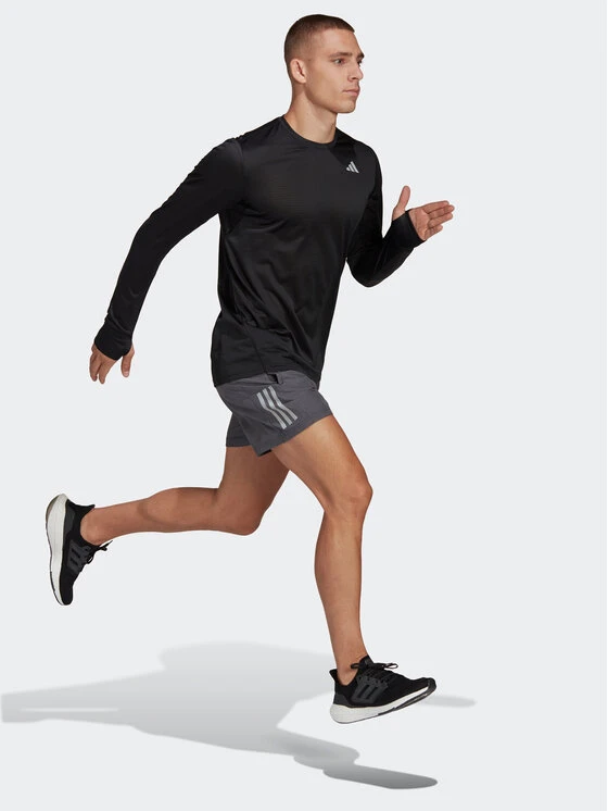 ADIDAS Longsleeve Own The Run Long-Sleeve Top HM8436 Schwarz Regular Fit 4 ADIDAS Longsleeve Own The Run Long-Sleeve Top HM8436 Schwarz Regular Fit – Bild 2