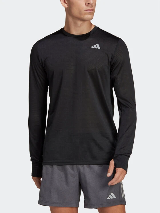 ADIDAS Longsleeve Own The Run Long-Sleeve Top HM8436 Schwarz Regular Fit 6 ADIDAS Longsleeve Own The Run Long-Sleeve Top HM8436 Schwarz Regular Fit – Bild 4