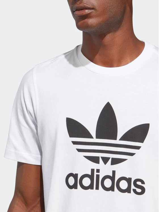 ADIDAS T-Shirt Adicolor Classics Trefoil T-Shirt IA4816 Weiß Regular Fit 6 ADIDAS T-Shirt Adicolor Classics Trefoil T-Shirt IA4816 Weiß Regular Fit – Bild 4