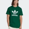 ADIDAS T-Shirt Adicolor Classics Trefoil T-Shirt IA4819 Grün Regular Fit -Angebote Modig Welt Store adidas t shirt adicolor classics trefoil t shirt ia4819 grun regular fit