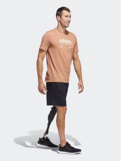 T-Shirt Adidas Lounge Graphic T-Shirt H49668 Braun Regular Fit -Angebote Modig Welt Store adidas t shirt adidas lounge graphic t shirt h49668 braun regular fit 2