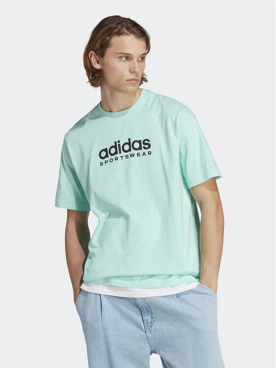 ADIDAS T-Shirt All SZN Graphic T-Shirt IC9814 Grün Loose Fit 3 ADIDAS T-Shirt All SZN Graphic T-Shirt IC9814 Grün Loose Fit
