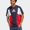 ADIDAS T-Shirt Essentials Colourblock T-Shirt IC3684 Blau Regular Fit -Angebote Modig Welt Store adidas t shirt essentials colourblock t shirt ic3684 blau regular fit