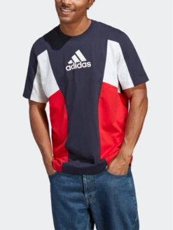 ADIDAS T-Shirt Essentials Colourblock T-Shirt IC3684 Blau Regular Fit -Angebote Modig Welt Store adidas t shirt essentials colourblock t shirt ic3684 blau regular fit 4