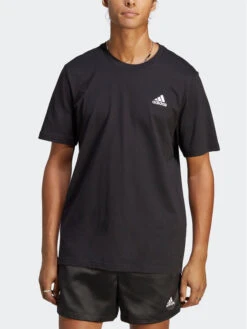 ADIDAS T-Shirt Essentials Single Jersey Embroidered Small Logo T-Shirt IC9282 Schwarz Regular Fit -Angebote Modig Welt Store adidas t shirt essentials single jersey embroidered small logo t shirt ic9282 schwarz regular fit 3