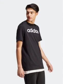 ADIDAS T-Shirt Essentials Single Jersey Linear Embroidered Logo T-Shirt IC9274 Schwarz Regular Fit -Angebote Modig Welt Store adidas t shirt essentials single jersey linear embroidered logo t shirt ic9274 schwarz regular fit 1