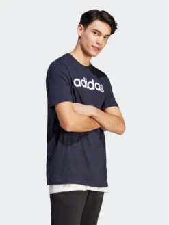ADIDAS T-Shirt Essentials Single Jersey Linear Embroidered Logo T-Shirt IC9275 Blau Regular Fit -Angebote Modig Welt Store adidas t shirt essentials single jersey linear embroidered logo t shirt ic9275 blau regular fit 1