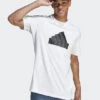 ADIDAS T-Shirt Future Icons Badge Of Sport T-Shirt IC3710 Weiß Loose Fit