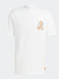 ADIDAS T-Shirt Graphic Glide T-Shirt IB1403 Weiß Loose Fit