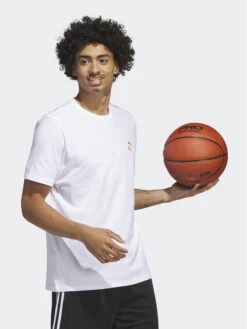 ADIDAS T-Shirt Lil Stripe Spring Break Graphic Short Sleeve Basketball T-Shirt IC1868 Weiß Regular Fit -Angebote Modig Welt Store adidas t shirt lil stripe spring break graphic short sleeve basketball t shirt ic1868 weiss regular fit 1
