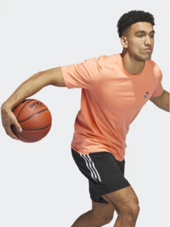 ADIDAS T-Shirt Lil Stripe Spring Break Graphic Short Sleeve Basketball T-Shirt IC1869 Orange Regular Fit -Angebote Modig Welt Store adidas t shirt lil stripe spring break graphic short sleeve basketball t shirt ic1869 orange regular fit 1