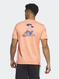 ADIDAS T-Shirt Lil Stripe Spring Break Graphic Short Sleeve Basketball T-Shirt IC1869 Orange Regular Fit -Angebote Modig Welt Store adidas t shirt lil stripe spring break graphic short sleeve basketball t shirt ic1869 orange regular fit 2