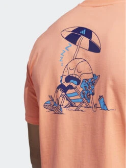 ADIDAS T-Shirt Lil Stripe Spring Break Graphic Short Sleeve Basketball T-Shirt IC1869 Orange Regular Fit -Angebote Modig Welt Store adidas t shirt lil stripe spring break graphic short sleeve basketball t shirt ic1869 orange regular fit 5