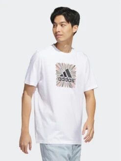 ADIDAS T-Shirt Sport Optimist Sun Logo Sportswear Graphic T-Shirt (Short Sleeve) HR8071 Weiß Regular Fit -Angebote Modig Welt Store adidas t shirt sport optimist sun logo sportswear graphic t shirt short sleeve hr8071 weiss regular fit 2