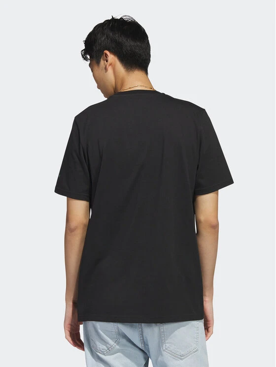 ADIDAS T-Shirt Sportswear Camo T-Shirt HS3213 Schwarz Regular Fit 6 ADIDAS T-Shirt Sportswear Camo T-Shirt HS3213 Schwarz Regular Fit – Bild 4