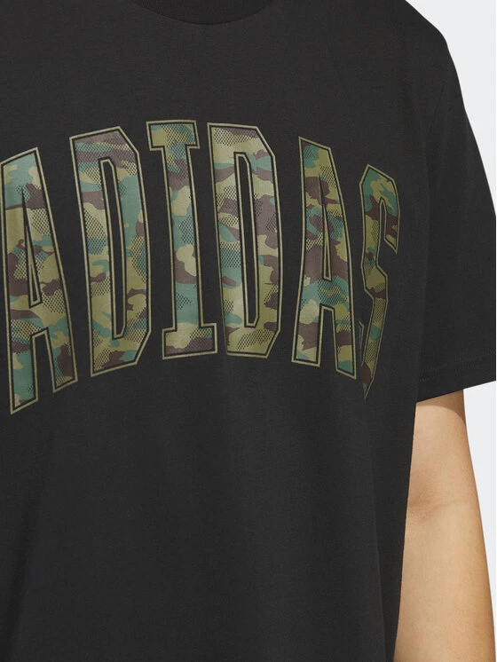 ADIDAS T-Shirt Sportswear Camo T-Shirt HS3213 Schwarz Regular Fit 7 ADIDAS T-Shirt Sportswear Camo T-Shirt HS3213 Schwarz Regular Fit – Bild 5