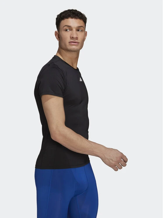 ADIDAS T-Shirt Techfit Training T-Shirt HK2337 Schwarz 4 ADIDAS T-Shirt Techfit Training T-Shirt HK2337 Schwarz – Bild 2