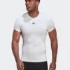 ADIDAS T-Shirt Techfit Training Tee Weiß Slim Fit 2 ADIDAS T-Shirt Techfit Training Tee Weiß Slim Fit -Angebote Modig Welt Store adidas t shirt techfit training tee weiss slim fit