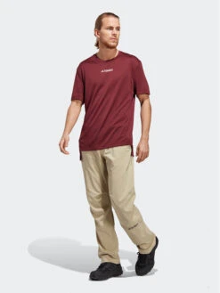 ADIDAS T-Shirt Terrex Multi T-Shirt HZ1389 Rot Regular Fit -Angebote Modig Welt Store adidas t shirt terrex multi t shirt hz1389 rot regular fit 1