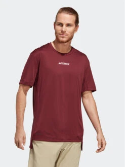 ADIDAS T-Shirt Terrex Multi T-Shirt HZ1389 Rot Regular Fit -Angebote Modig Welt Store adidas t shirt terrex multi t shirt hz1389 rot regular fit 3