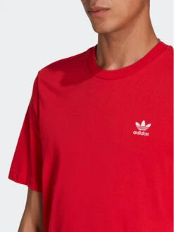 ADIDAS T-Shirt Trefoil Essentials T-Shirt IA4869 Rot Regular Fit -Angebote Modig Welt Store adidas t shirt trefoil essentials t shirt ia4869 rot regular fit 3