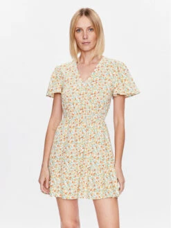 Billabong Kleid Für Den Alltag Spring Light EBJWD00120 Bunt Regular Fit