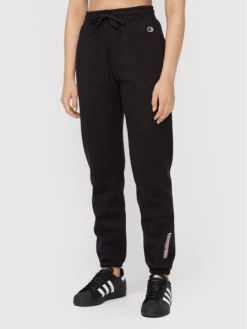 Champion Jogginghose Bookstore Logo 115445 Schwarz Custom Fit