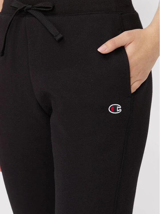 Champion Jogginghose Logo 115486 Schwarz Regular Fit 6 Champion Jogginghose Logo 115486 Schwarz Regular Fit – Bild 4