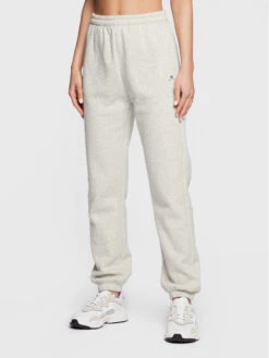 Champion Jogginghose Logo Embroidery Fleece 115487 Grau Relaxed Fit