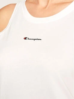 Champion Kleid Für Den Alltag Jacquard 112769 Weiß Regular Fit -Angebote Modig Welt Store champion kleid fur den alltag jacquard 112769 weiss regular fit 3