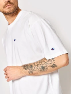 Champion T-Shirt Small C Logo 216548 Weiß Muscle Fit -Angebote Modig Welt Store champion t shirt small c logo 216548 weiss muscle fit 3