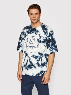 Champion T-Shirt Tie Dye 216821 Dunkelblau Regular Fit