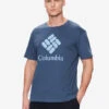 Columbia T-Shirt Pacific Crossing II 2036472 Blau Regular Fit