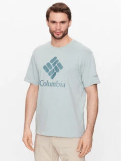 Columbia T-Shirt Pacific Crossing™ II Graphic 2036472 Grün Regular Fit