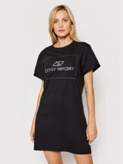 Kleid Für Den Alltag DP1D4458 Schwarz Regular Fit