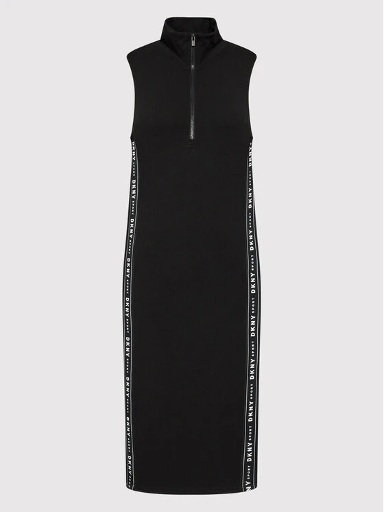 Kleid Für Den Alltag DP9D4253 Schwarz Slim Fit 7 Kleid Für Den Alltag DP9D4253 Schwarz Slim Fit – Bild 5