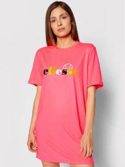 Ellesse Kleid Für Den Alltag Inka SGF10515 Rosa Loose Fit