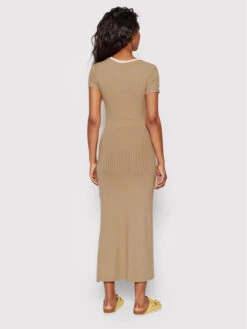 Kleid Für Den Alltag Micah Beige Slim Fit -Angebote Modig Welt Store femi stories kleid fur den alltag micah beige slim fit 2