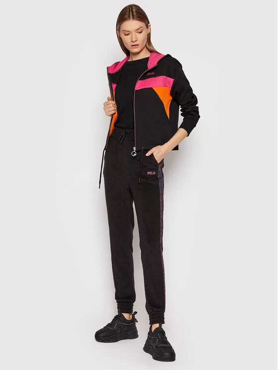 Fila Jogginghose Marli 683475 Schwarz Regular Fit 4 Fila Jogginghose Marli 683475 Schwarz Regular Fit – Bild 2