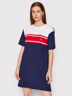 Fila Kleid Für Den Alltag Brezno FAW0127 Dunkelblau Regular Fit