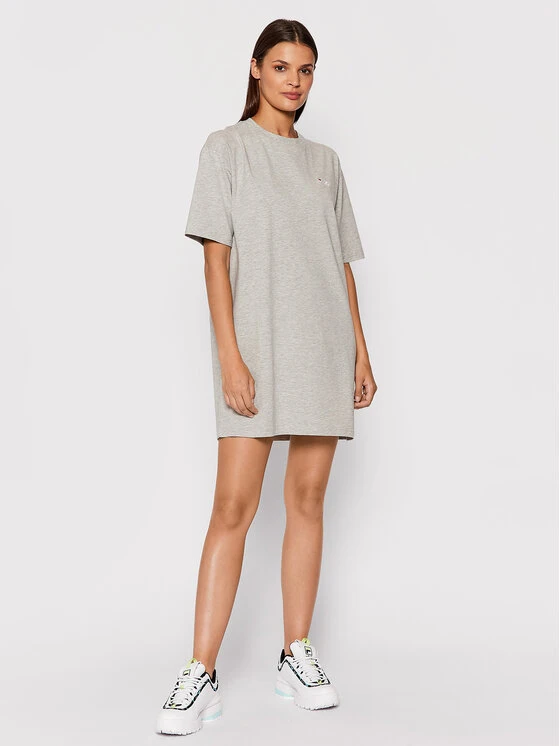 Fila Kleid Für Den Alltag Elle 688436 Grau Regular Fit 4 Fila Kleid Für Den Alltag Elle 688436 Grau Regular Fit – Bild 2