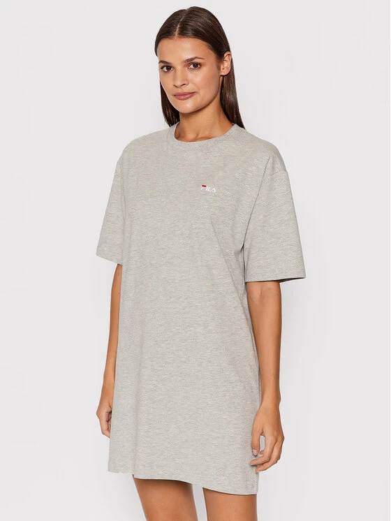 Fila Kleid Für Den Alltag Elle 688436 Grau Regular Fit 3 Fila Kleid Für Den Alltag Elle 688436 Grau Regular Fit