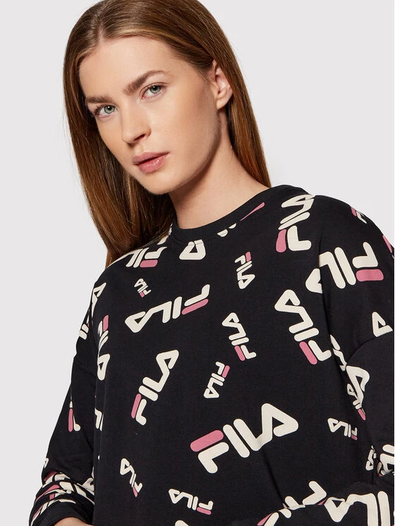 Fila Kleid Für Den Alltag FPW4066 Schwarz Regular Fit 6 Fila Kleid Für Den Alltag FPW4066 Schwarz Regular Fit – Bild 4