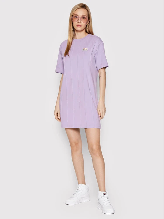 Fila Kleid Für Den Alltag Timra Pintruck FAW0022 Violett Relaxed Fit 4 Fila Kleid Für Den Alltag Timra Pintruck FAW0022 Violett Relaxed Fit – Bild 2
