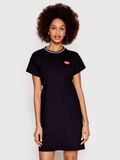 Fila Kleid Für Den Alltag Turda FAW0010 Schwarz Regular Fit